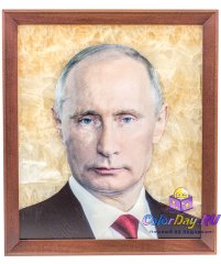 панно "Владимир Путин" (оникс)