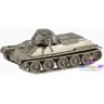 бронзовая модель танк Т-34 76 (1/100) 1
