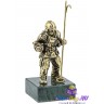  статуэтка из настоящей бронзы "Пожарный" 5