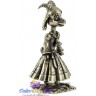 сувенир из бронзы статуэтка Козочка Красавица 4