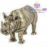 бронзовая статуэтка Африканский Носорог 3