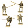 набор солдатиков "Генуэзская Армия 15 век" (9шт., 40мм)