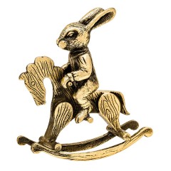 статуэтка "Заяц на Лошадке"