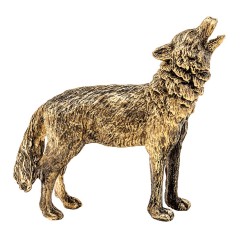 статуэтка "Волк - Один с Луной"