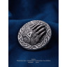 пряжка "Медвежья Лапа - Знак Велеса" (нейзильбер)