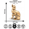 статуэтка "Кошка Сфинкс - Грация"