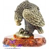 бронзовая фигурка на калининградском янтаре "Орел с Добычей" 3