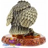 бронзовая фигурка на калининградском янтаре "Орел с Добычей" 4