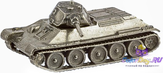 модель танк "Т-34 76" (1/100)