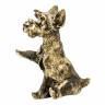 статуэтка "Собака Ризеншнауцер Приветствие"