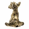 статуэтка "Собака Ризеншнауцер Приветствие"