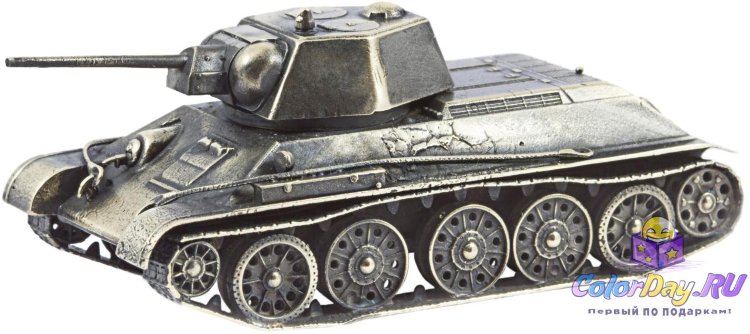 модель танк "Т-34 76 1943г." (1/72)