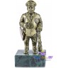 бронзовая статуэтка ГИБДД с дубинкой 2