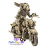 статуэтка "Волк на Мотоцикле"