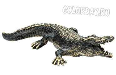 статуэтка "Крокодил Солидный"