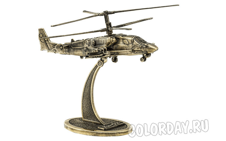 модель вертолет "КА-52 Аллигатор" (1/100)