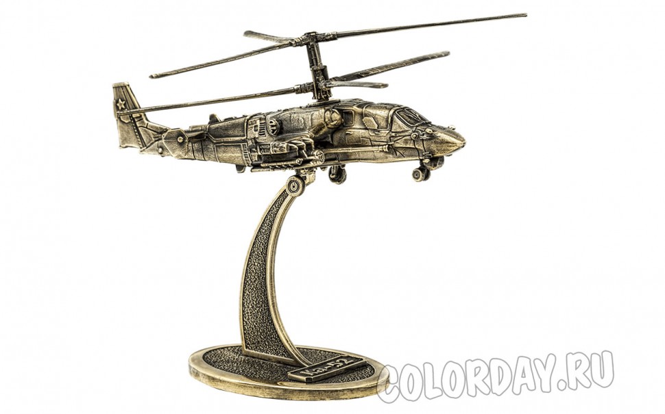 Масштабные модели вертолётов из бронзы, купить в интернет-магазине «Пятигорская Бронза»