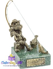статуэтка "Кот Рыболов"
