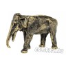 статуэтка слона, слоник, из бронзы, литье, бронзовая статуэтка, африканский слон,