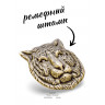 значок "Тигр - Голова" (штамп, металл)