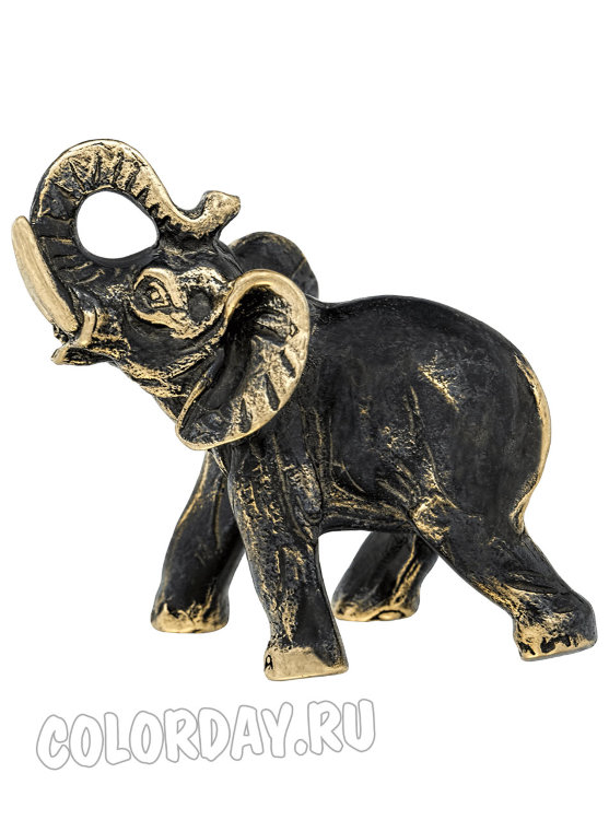 статуэтка "Слон Трубит"