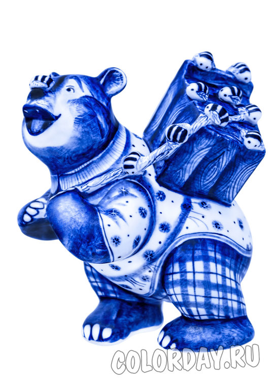 статуэтка "Медведь с Ульем"