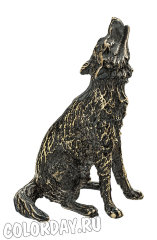 статуэтка "Волк Воющий"