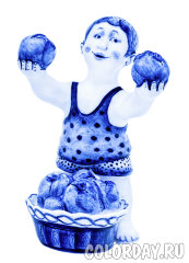 статуэтка "Мальчик с Яблоками"