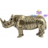 бронзовая статуэтка Африканский Носорог 2