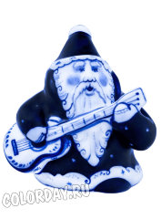 статуэтка "Дед Мороз Гитарист"
