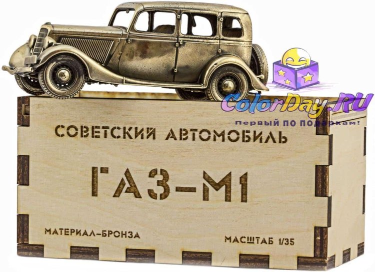 модель автомобиль "ГАЗ М-1" (1/35)